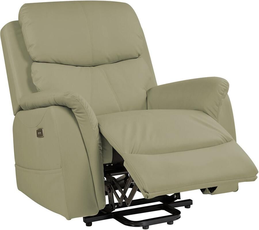 Beliani GLORIE Massagestoel Groen Polyester - Foto 2
