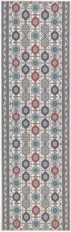 Beliani -HACILAR-Loper tapijt-Meerkleurig-60 x 200 cm-Polyester