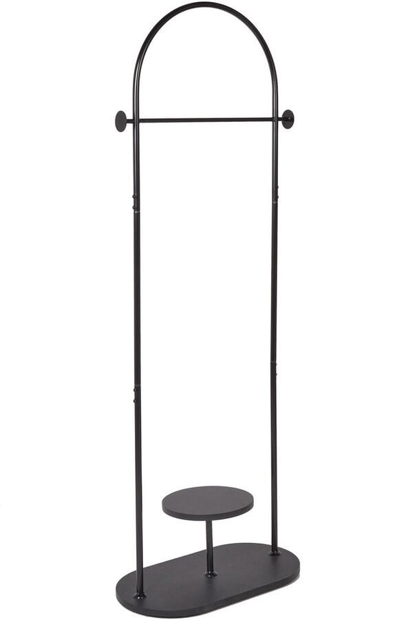 Beliani HARDIN Kapstok Zwart IJzer