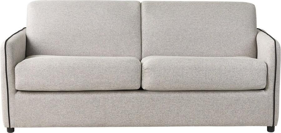 Beliani ISHOJ Tweezitsbank-Grijs-Polyester