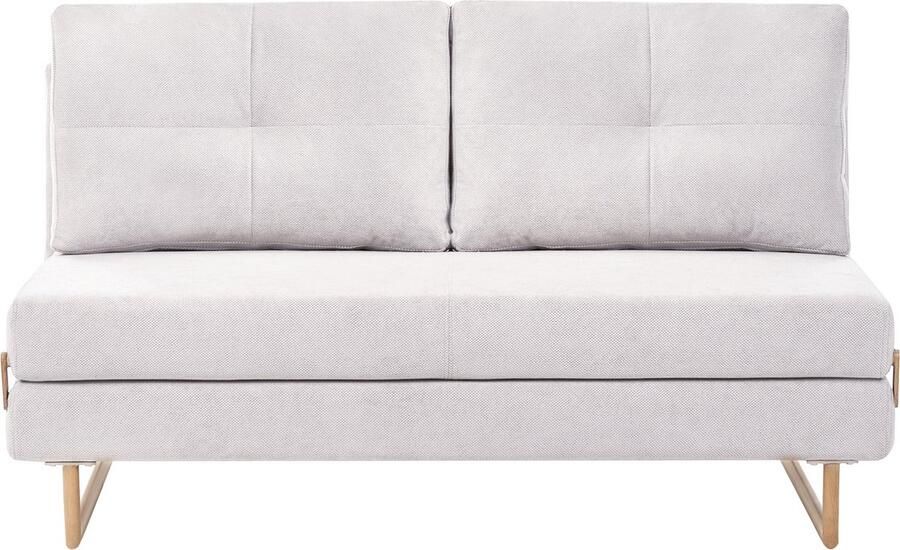 Beliani JERSLEV 3-zits slaapbank Off-white Stof