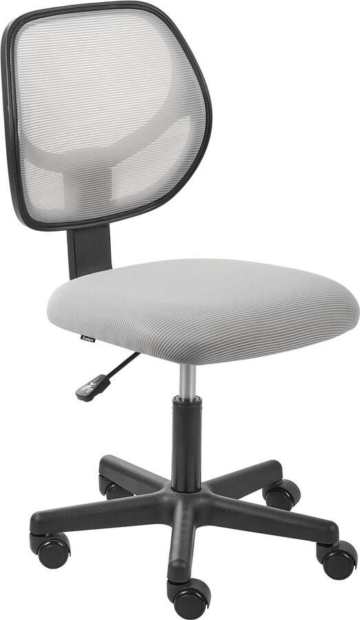 Beliani JOYFUL Bureaustoel Lichtgrijs Mesh