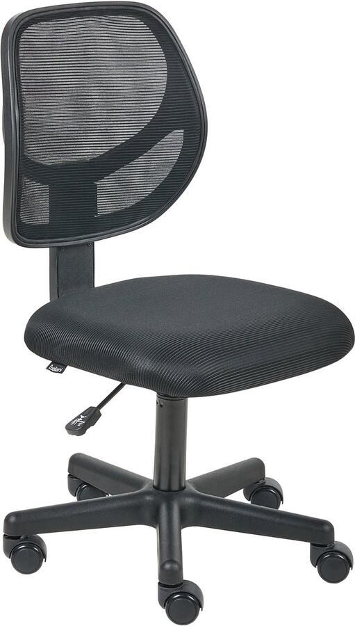 Beliani JOYFUL Bureaustoel Zwart Mesh