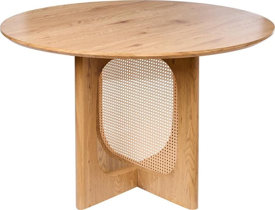 Beliani KARLO Eettafel Lichtbruin Hout