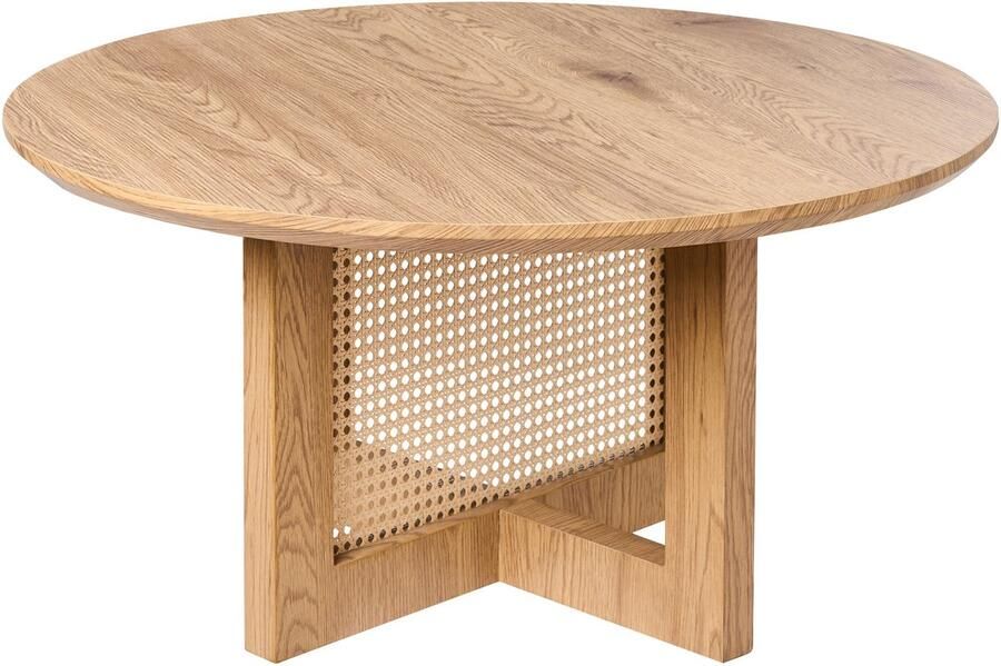 Beliani KARLO Salontafel Lichtbruin Hout