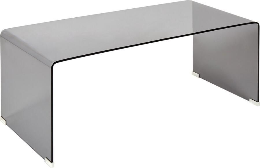 Beliani KENDALL Salontafel Zwart Veiligheidsglas