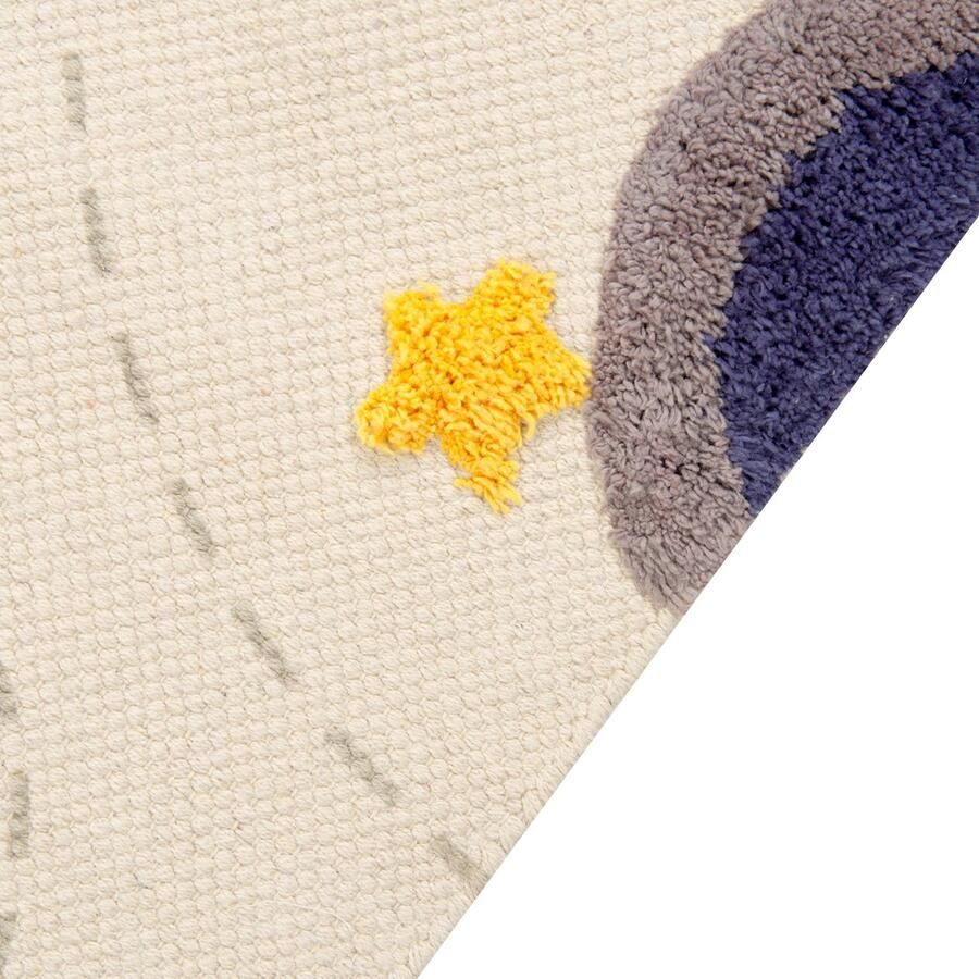 Beliani Vloerkleed katoen meerkleurig 80 x 150 cm LANGSA