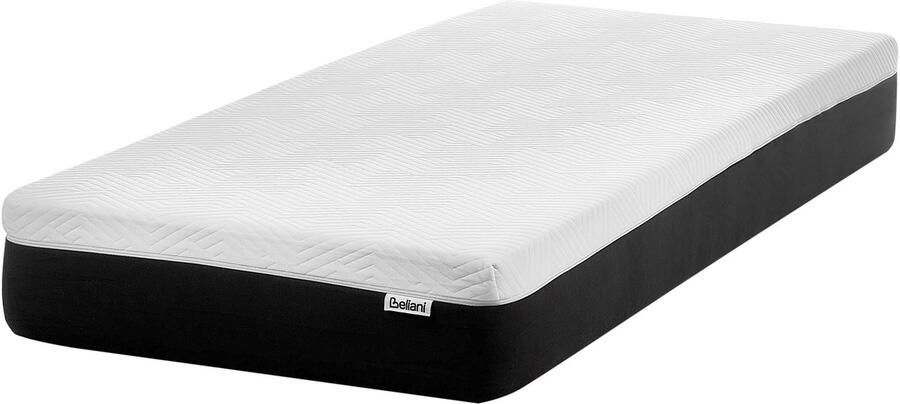 Beliani Latex matras met afneembare hoes hard 90 x 200 cm COZY