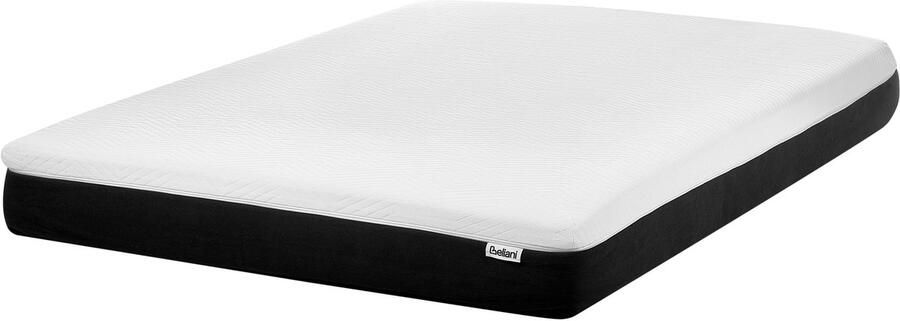 Beliani Latex matras met afneembare hoes medium 140 x 200 cm COZY