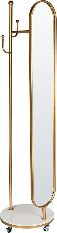 Beliani LORENA Kapstok Goud Metaal