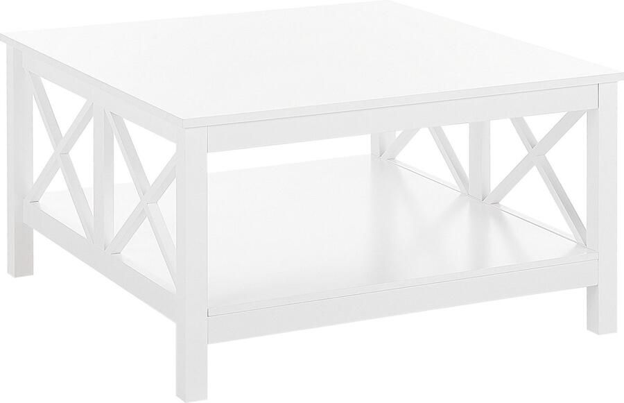 Beliani LOTTA Salontafel Wit MDF