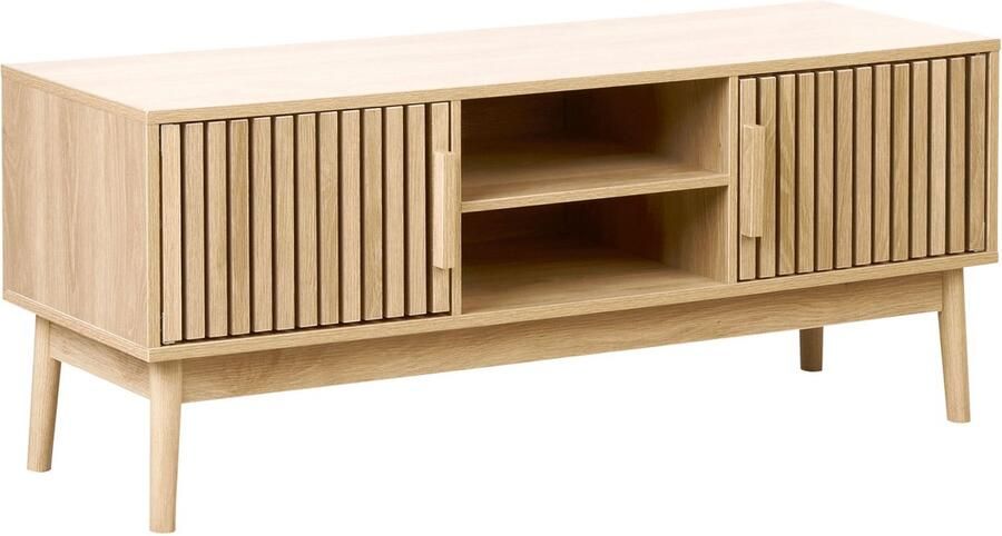 Beliani LYNWOOD Tv-meubel Lichthout MDF