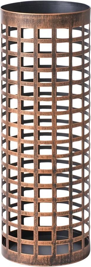 Beliani Paraplubak MALABO Metaal Koper