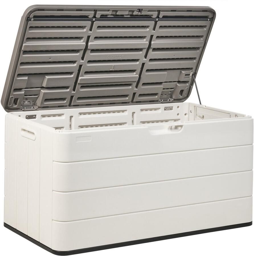 Beliani MILIES Kussenbox Wit 116 x 60 cm Synthetisch materiaal