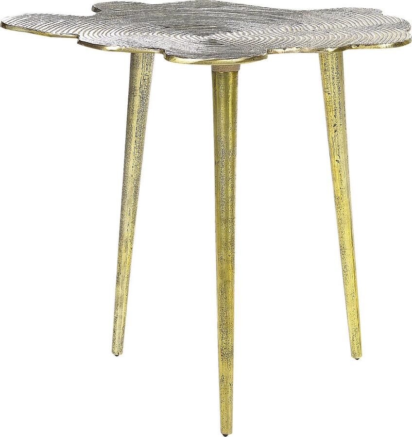 Beliani MIMILI Bijzettafel Goud Aluminium - Foto 1