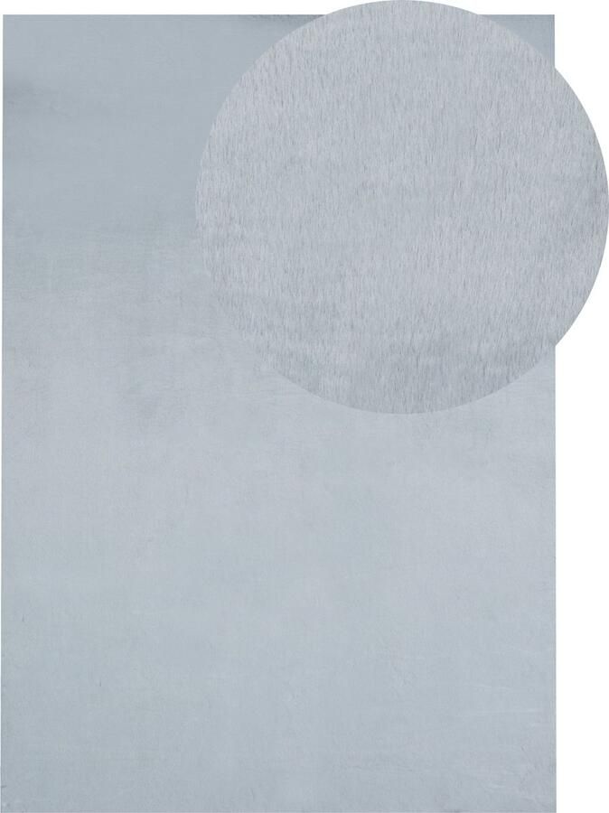 Beliani -MIRPUR-Shaggy vloerkleed-Mintgroen-160 x 230 cm-Polyester