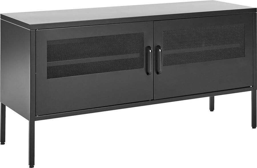 Beliani MORLEY Sideboard met 2 deuren zwart - Foto 2