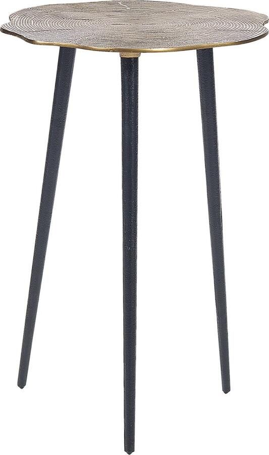 Beliani MUNNAR Bijzettafel Goud Aluminium - Foto 1