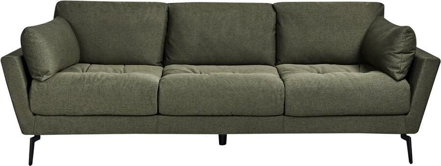 Beliani NENOLA 4-zitsbank Donkergroen Polyester