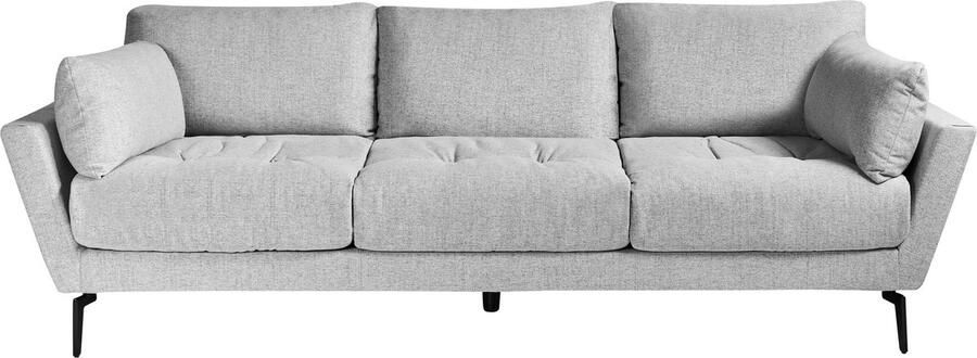 Beliani NENOLA 4-zitsbank Grijs Polyester