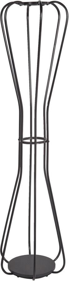 Beliani ORDWAY Kapstok Zwart Metaal