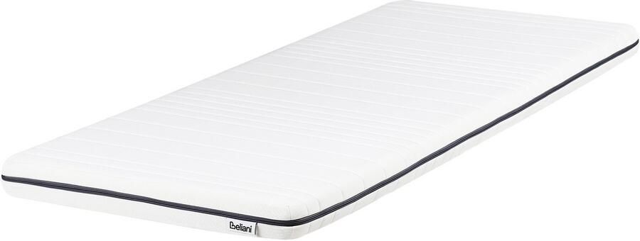 Beliani PRECIOUS Schuimmatras Wit 80 x 200 cm Polyester