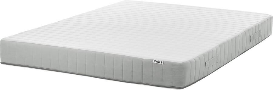 Beliani ROOMY Pocketveringmatras medium Wit 160 x 200 cm Pocketveren