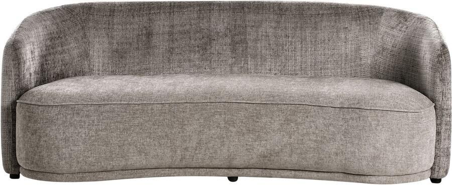 Beliani Slaapbank 3-zits stof bruin ROSET - Foto 2