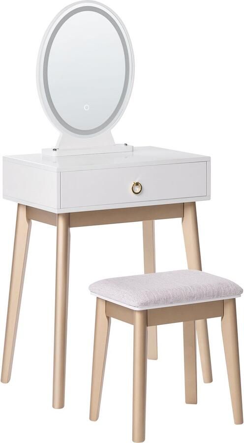 Beliani ROSEY Kaptafel Wit MDF