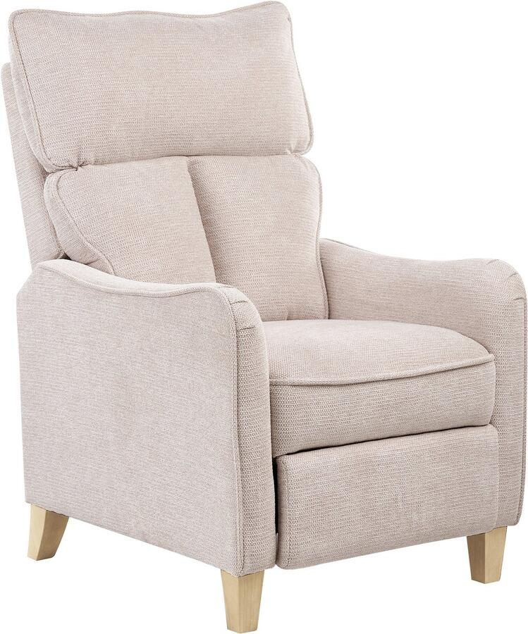 Beliani ROYSTON TV-fauteuil-Beige-Polyester - Foto 2