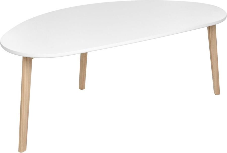 Beliani FLY Salontafel Wit 45 x 120 cm MDF