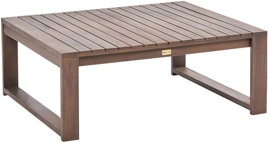 Beliani TIMOR Salontafel Donkere houtkleur FSC gecertificeerd acaciahout - Foto 2