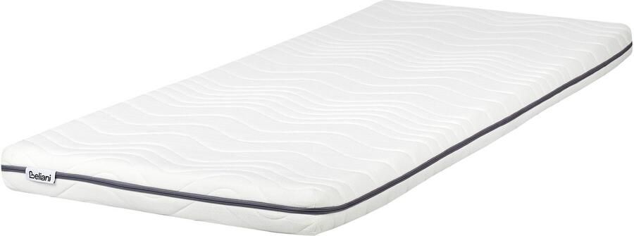 Beliani Traagschuimmatras met afneembare hoes 90 x 200 cm PETITE