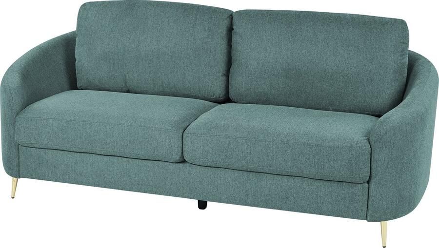 Beliani TROSA Driezitsbank Groen Kunststof