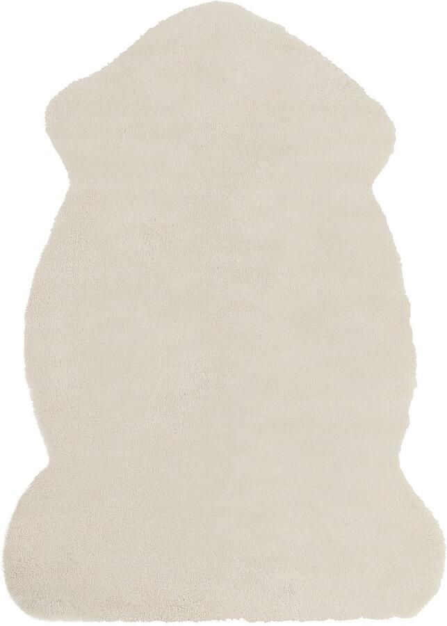 Beliani UNDARA Schapenvel Beige 60 x 90 cm Acryl