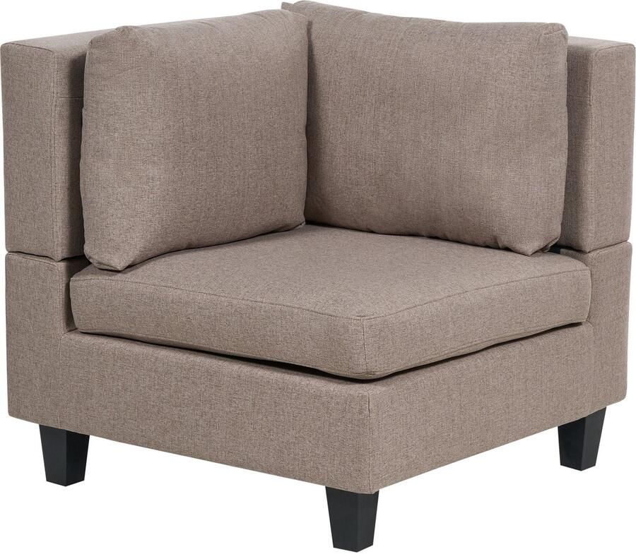 Beliani UNSTAD Module Element-Bruin-Polyester