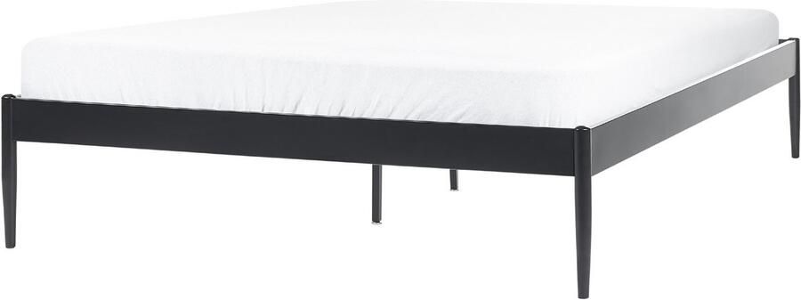 Beliani VAURS Tweepersoonsbed Zwart 160 x 200 cm Staal - Foto 2