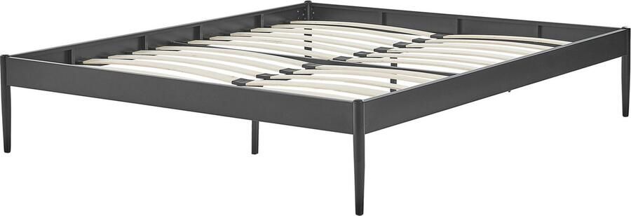 Beliani VAURS Tweepersoonsbed Zwart 160 x 200 cm Staal - Foto 3