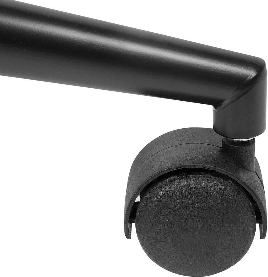 Beliani Bureaustoel Draaibaar VENICE Fluweel Grijs - Foto 3