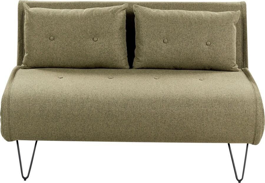 Beliani VESTFOLD Slaapbank Olijfgroen Polyester