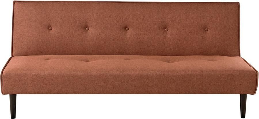 Beliani VISBY Slaapbank 3-zits Goudbruin Polyester