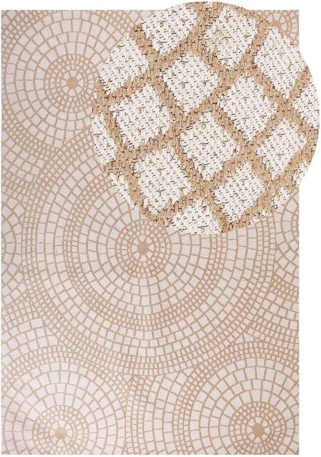 Beliani ARIBA Jute vloerkleed Beige 200 x 300 cm Jute