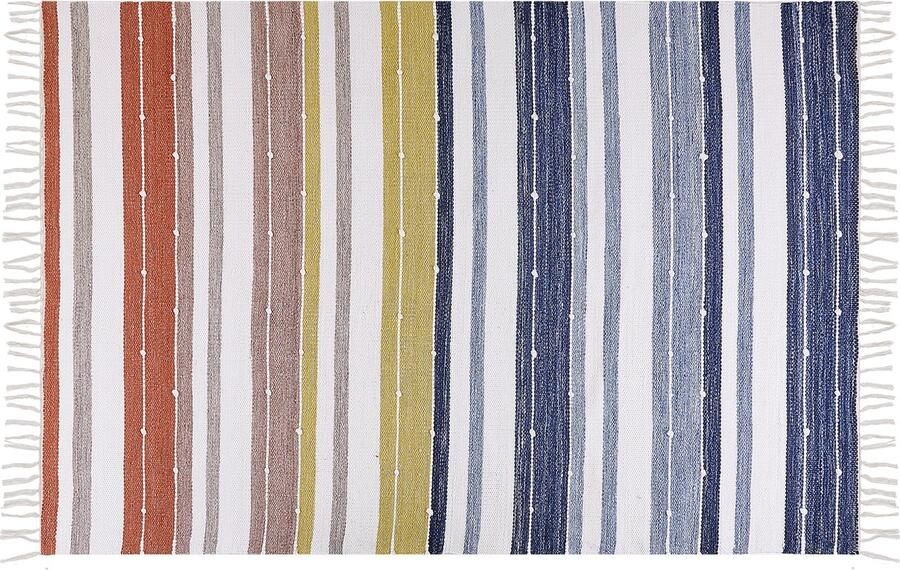 Beliani TOZAKLI Modern vloerkleed Multicolor 160 x 230 cm Polyester