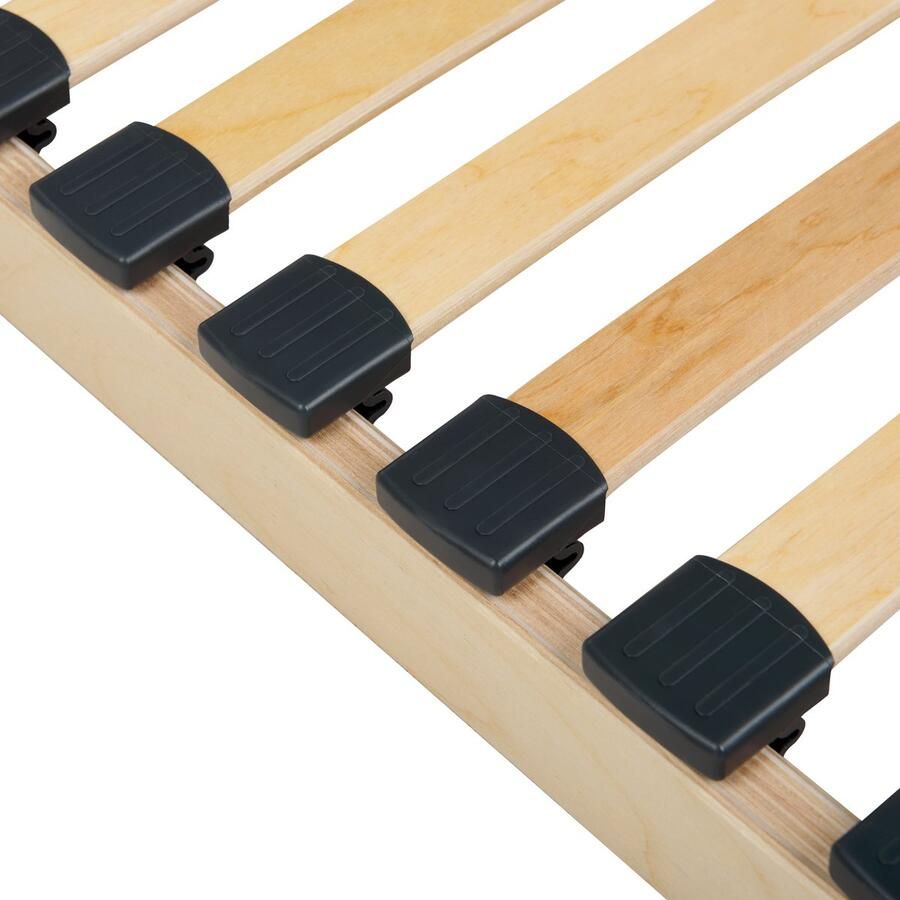 Beliani VOUZIERS Lattenbodem Lichthout 90 x 200 cm Berkenhout - Foto 2