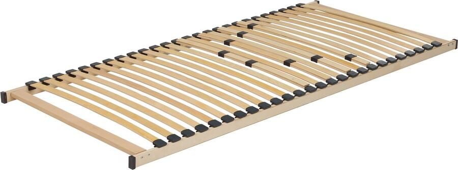 Beliani VOUZIERS Lattenbodem Lichthout 90 x 200 cm Berkenhout