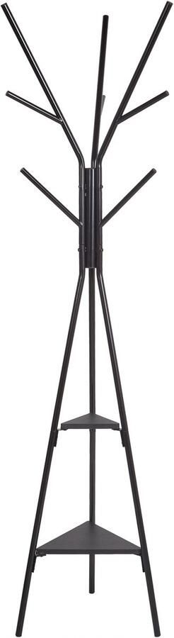 Beliani WRAY Kapstok Zwart Metaal