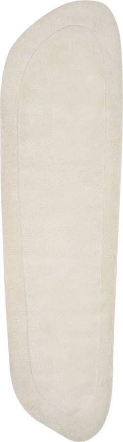 Beliani BERANI Vloerkleed Beige 80 x 250 cm Viscose