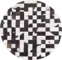 Beliani BERGAMA Patchwork vloerkleed Zwart 140 cm Koeienhuid leer - Thumbnail 1