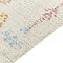 Beliani BETTIAH Laagpolig vloerkleed Beige 80 x 150 cm Katoen - Thumbnail 2