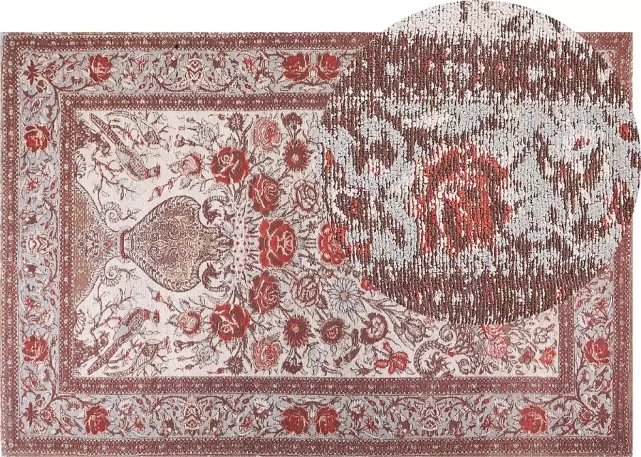 Beliani Vloerkleed katoen meerkleurig 200 x 300 cm BINNISZ